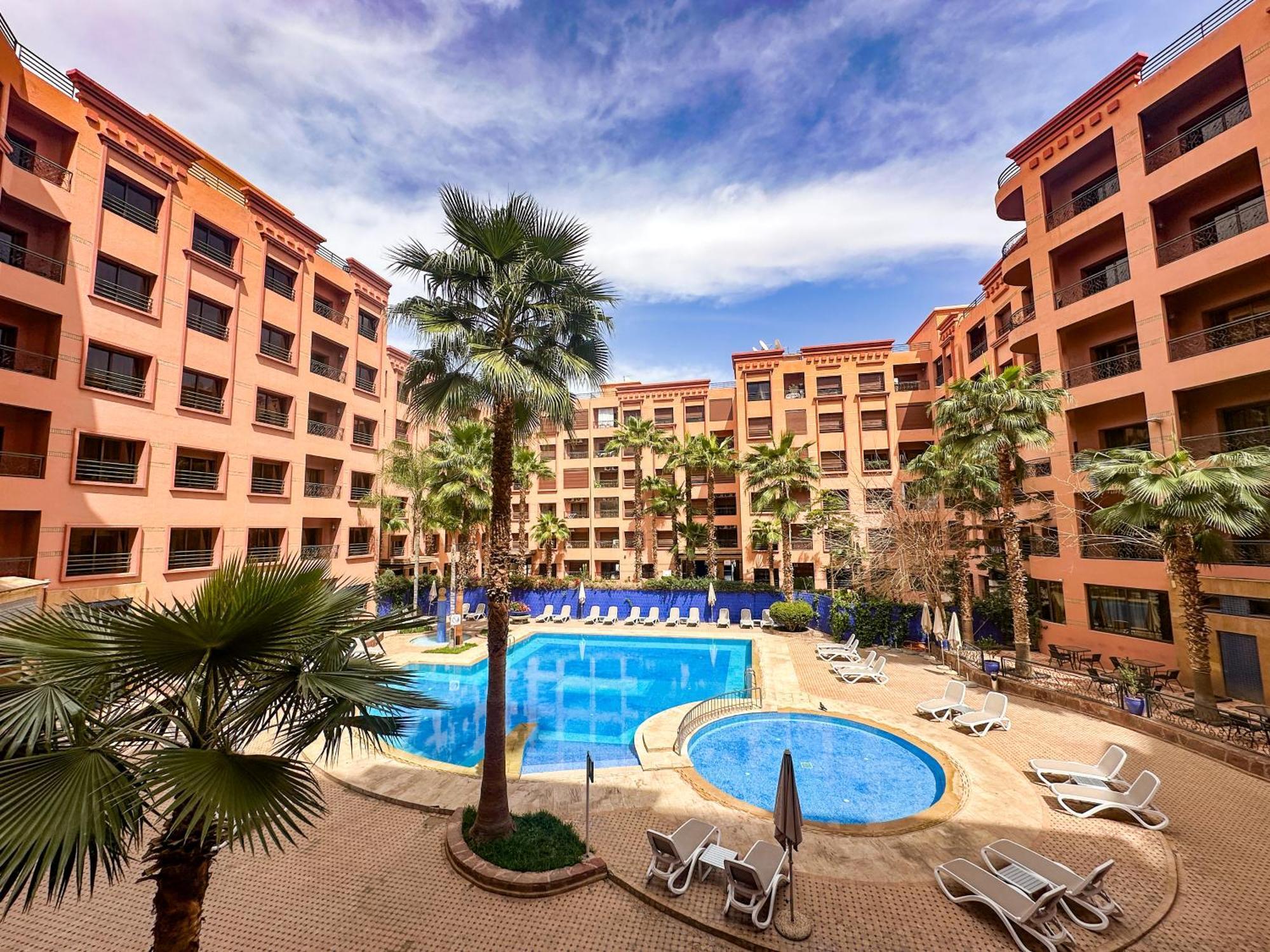 Mogador Menzah Appart Hotel Marrakesh Exterior photo